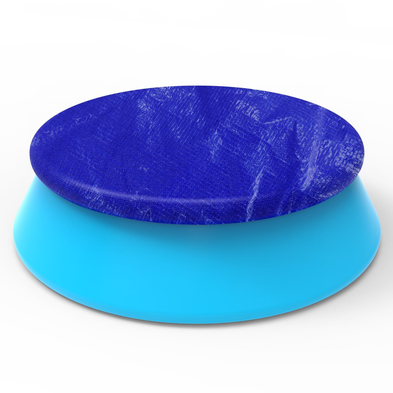 12Ft Round Pool Cover-(for Ø320~366 cm pool)-Wind resistant - UV resistant - Waterproof (366cm/12ft)