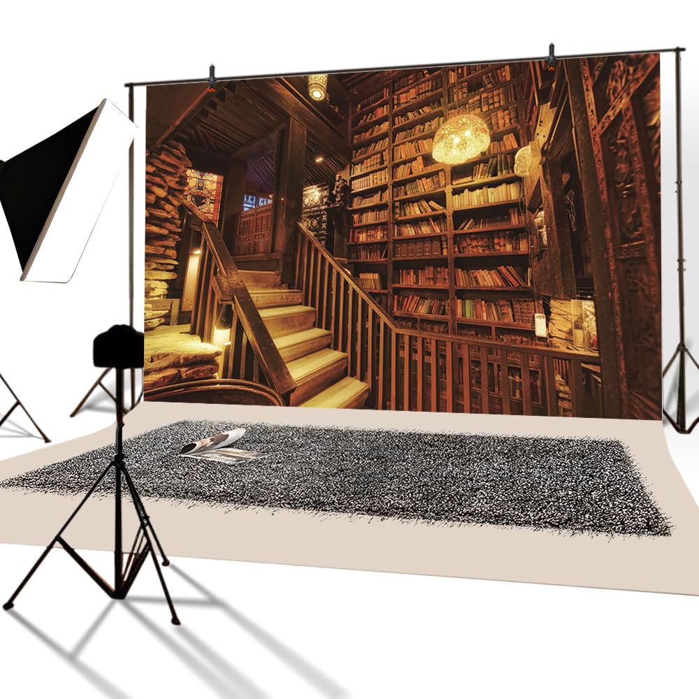 YongFoto 2,2x1,5m poliestere Sfondo Fotografico Fiaba Sogno come scale