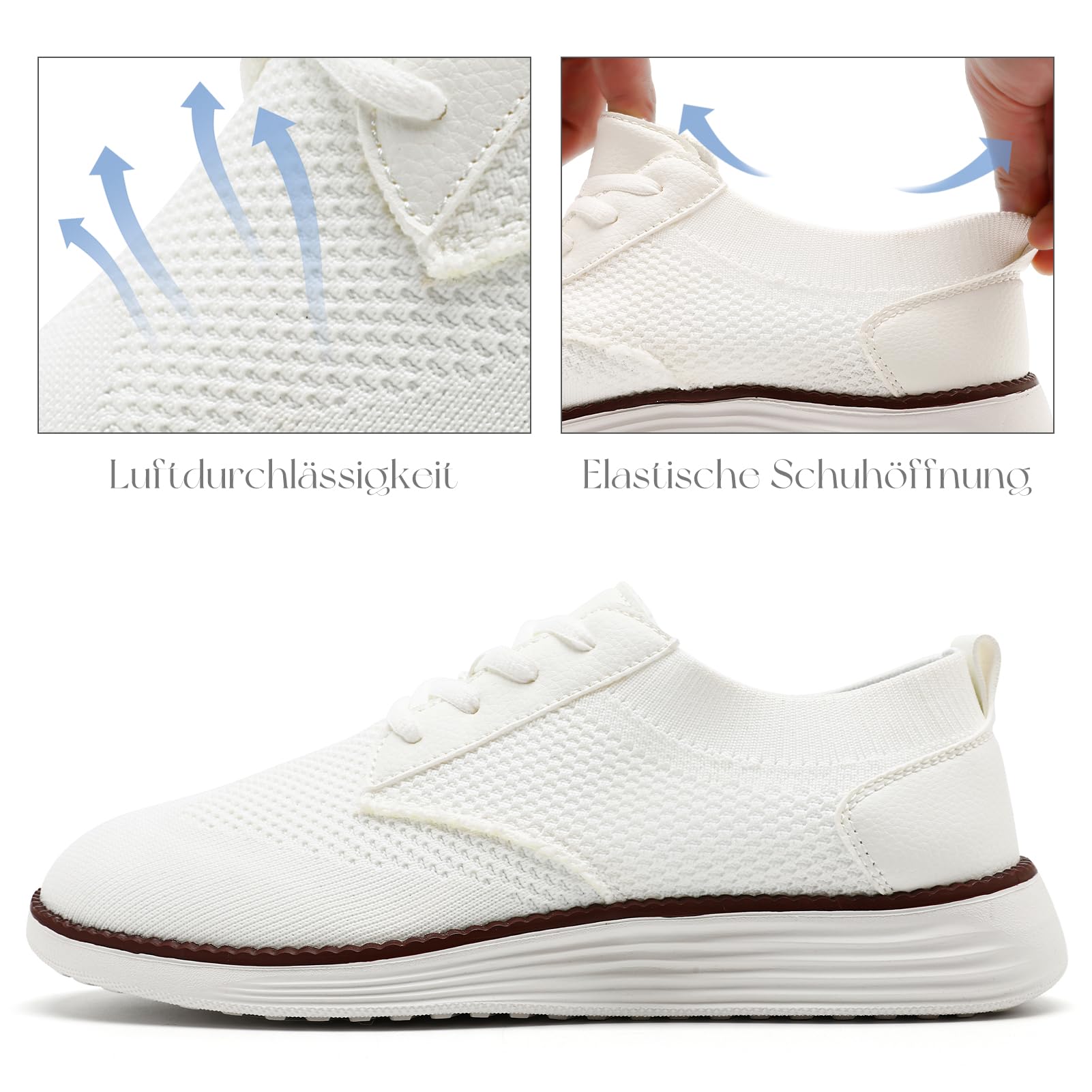 Baskets Hommes Chaussures Sport Running Randonnée Basquettes Tennis Mocassins Loafers Basket Lacets Homme Sneakers