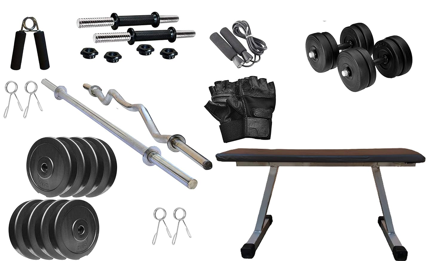 Buy RV Home Gym Combo, Home Gym Set, Home Gym Equipment Package for