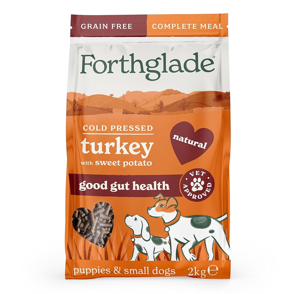 Forthglade Dry Dog Food, Lightly Baked, (2kg Resealable Bag), Adult Dogs, Lamb | UK