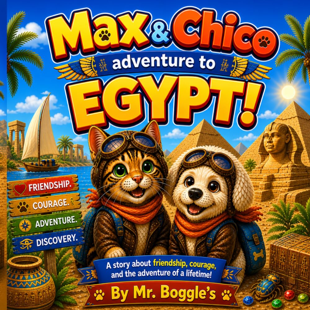 Max & Chico Adventure to EGYPT