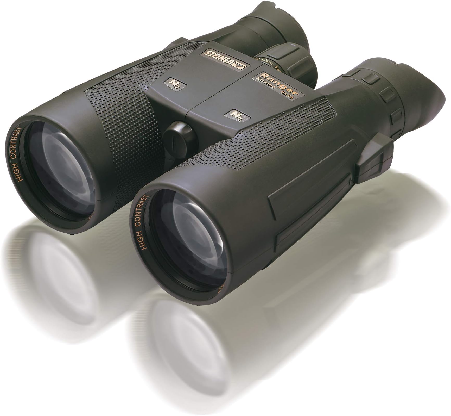 STEINER hunting binoculars Ranger Xtreme 8x56 - German quality optics, sharp details, high light transmission (92%+) even in poor light conditions