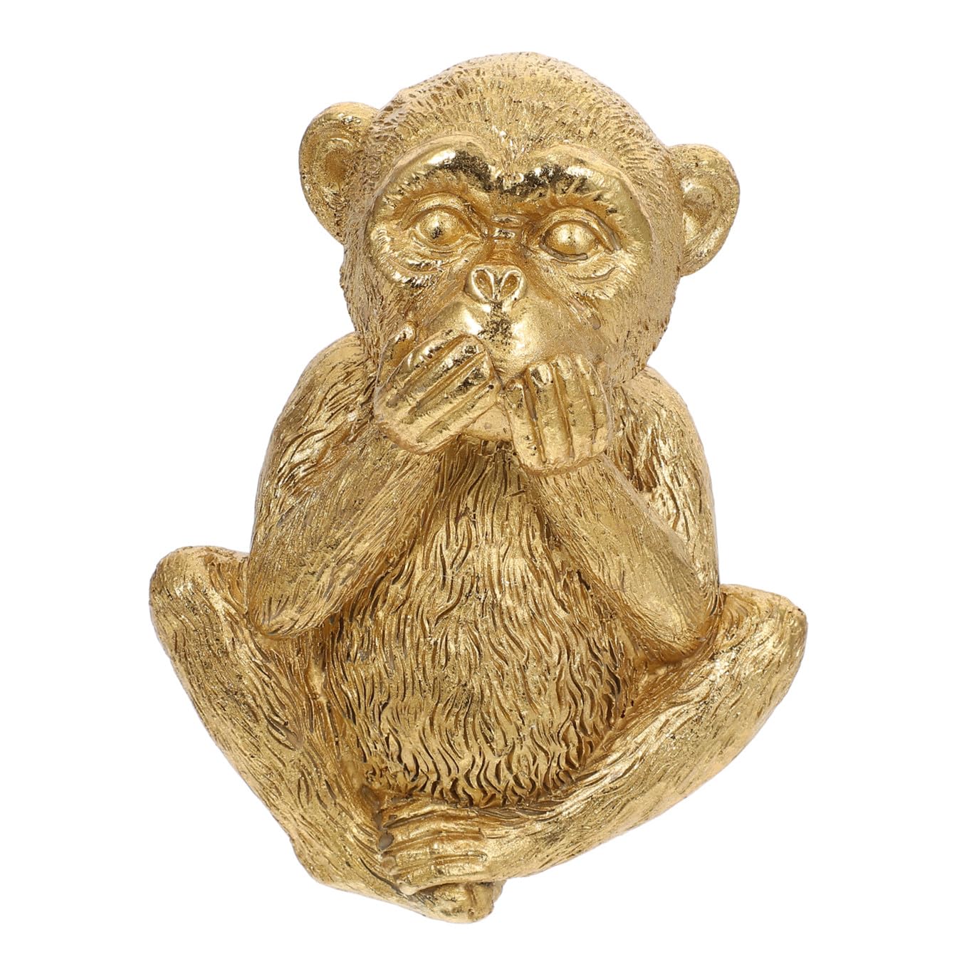 Singe résine décoratif et statuette élégante de salon moderne