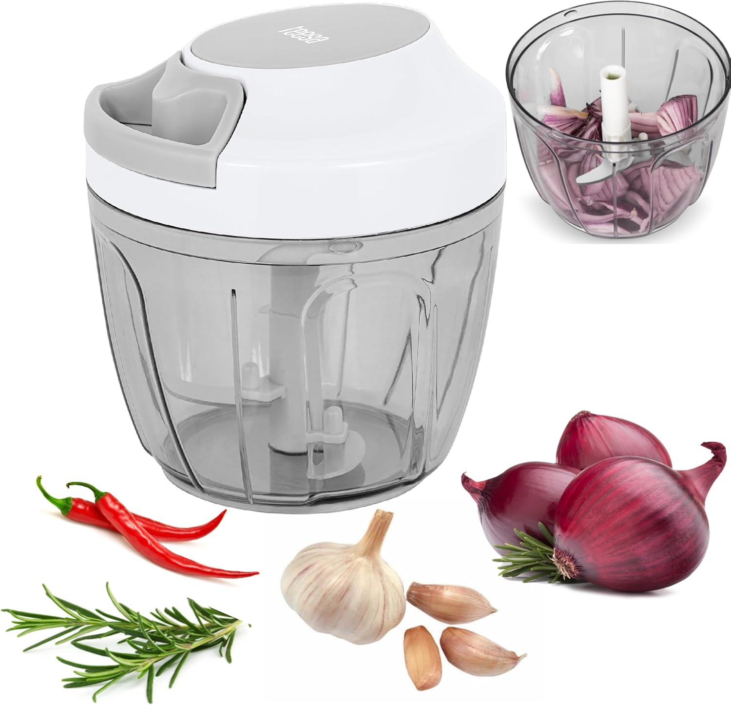 Manual Chopper Chopper Cutter Teesa 650ml