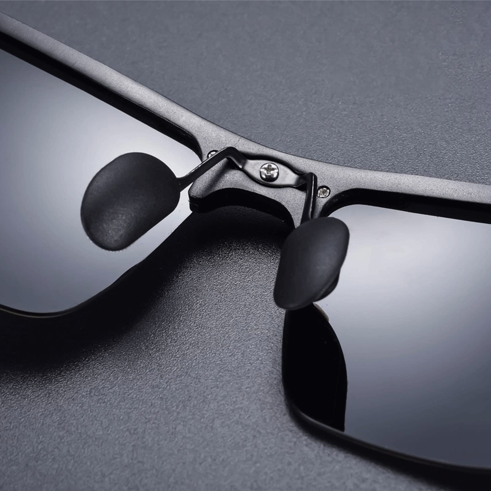 DieffematicMJ Okulary przeciwsłoneczne Aluminiowe okulary przeciwsłoneczne Magnezu Okulary HD. Spolaryzowany kolorowy okulary kierowcy (Color : D)