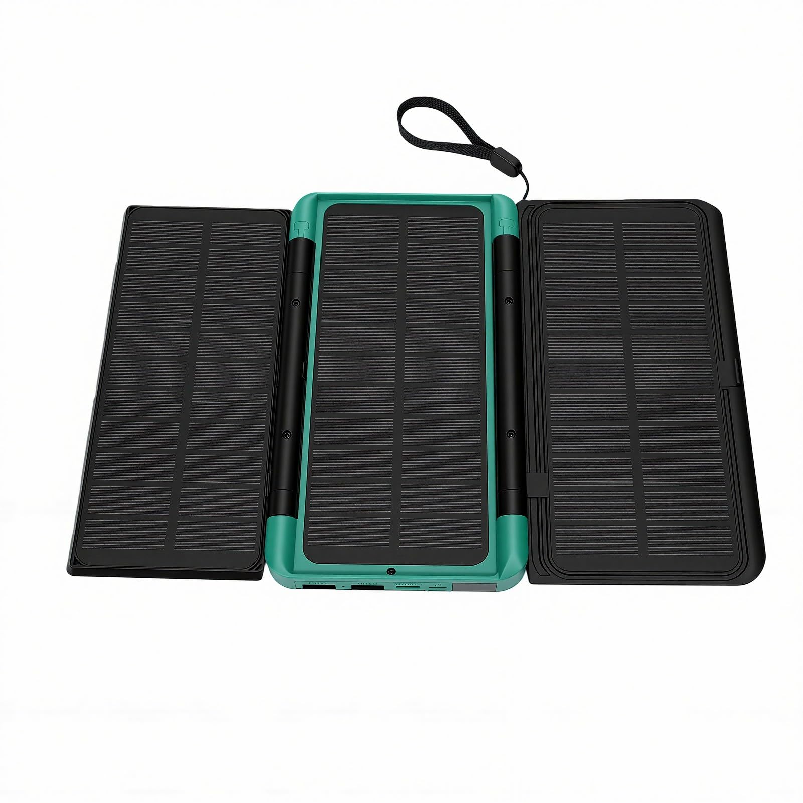 Focket Solar Power Bank, capacità 10000mAh 3 Pannelli Solari Pieghevoli
