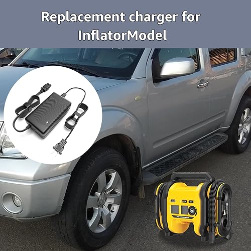 Miniatura 7 de Repuesto para cable de alimentación Dewalt N557514 compatible con inflador DeWalt DCC020IB, pieza de repuesto de fuente de alimentación, inflador de