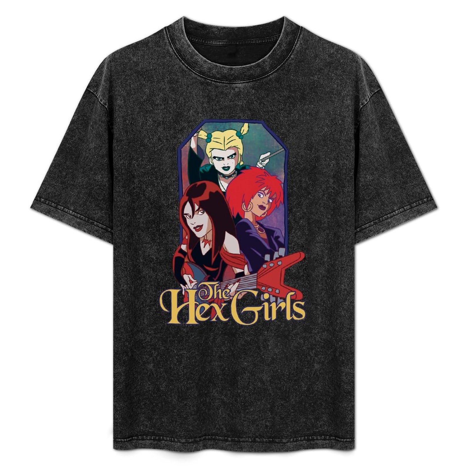 Qianximihoutao Unisex Kids Black The Hex Girls Mens T-Shirt Graphic Tee Shirt Xxl