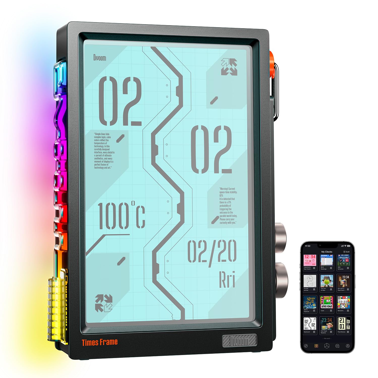 Amazon.com : Divoom Times Frame – Floating WiFi Digital Picture