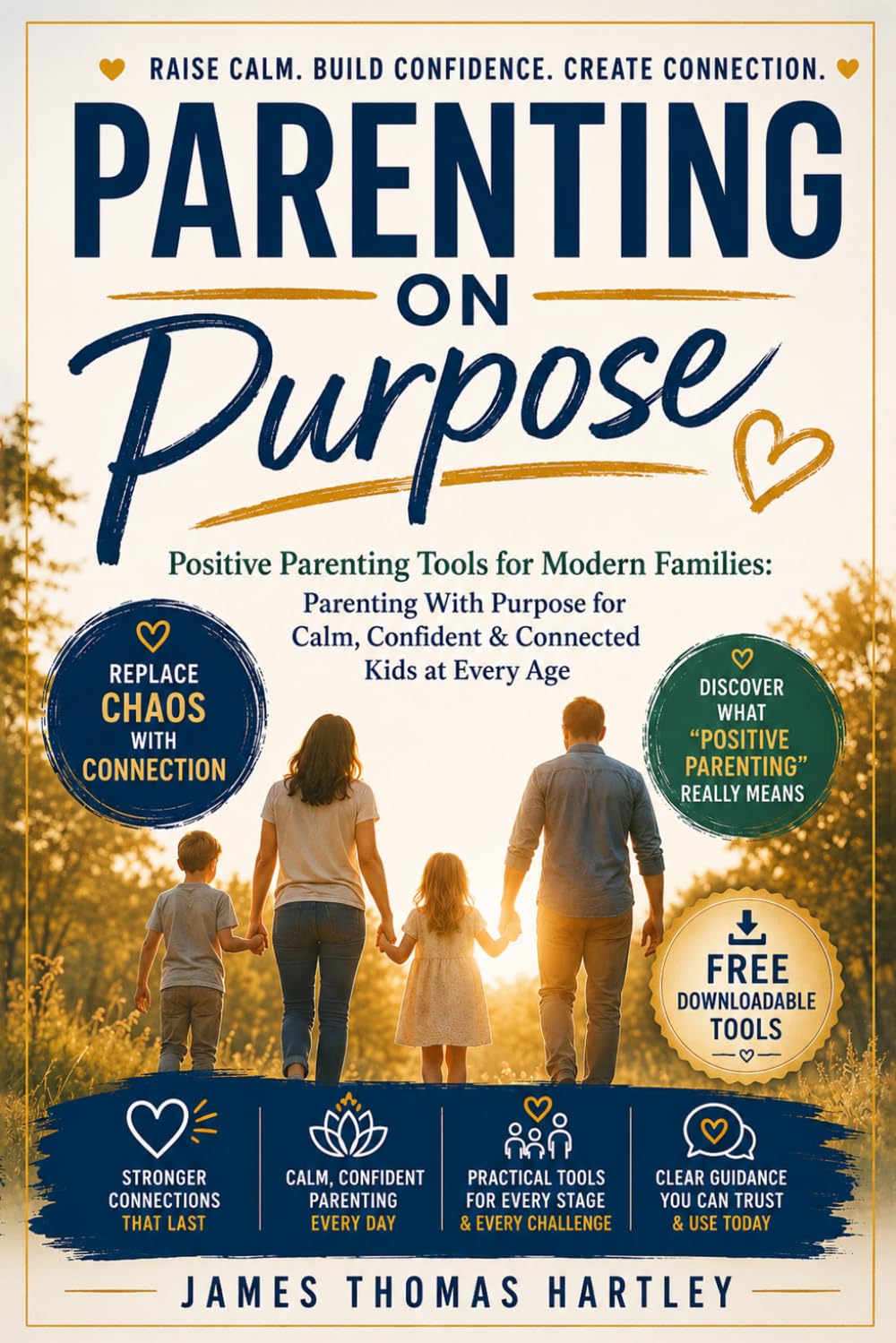 Parenting on Purpose - Positive Parenting Tools for Modern Families: Parenting With Purpose for Calm, Confident & Connected Kids at Every Age