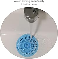 Vista 3 de tapón atrapacabello, cubierta para fregadero