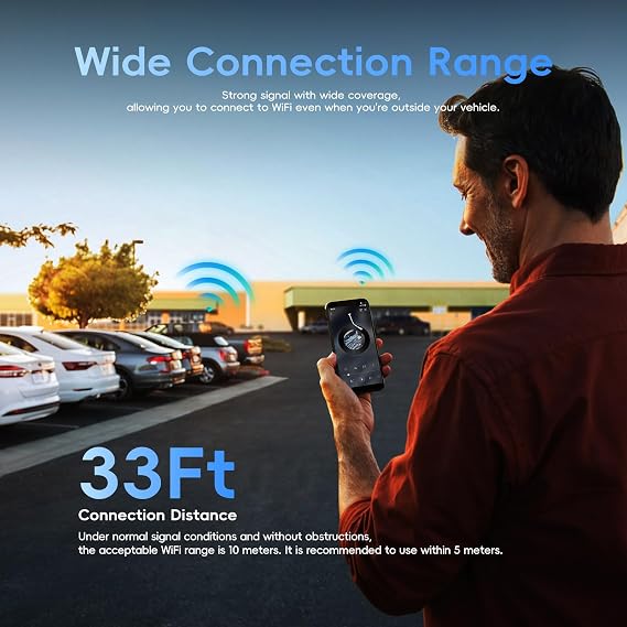 Wireless Global MINI Mobile WiFi Hotspot - UNISOC 4G LTE Portable Router with 28 Band, WiFi 6, Auto Network Switching, Connects 8 Devices, USB Tethering for Car/Home/Travel, Travel WiFi