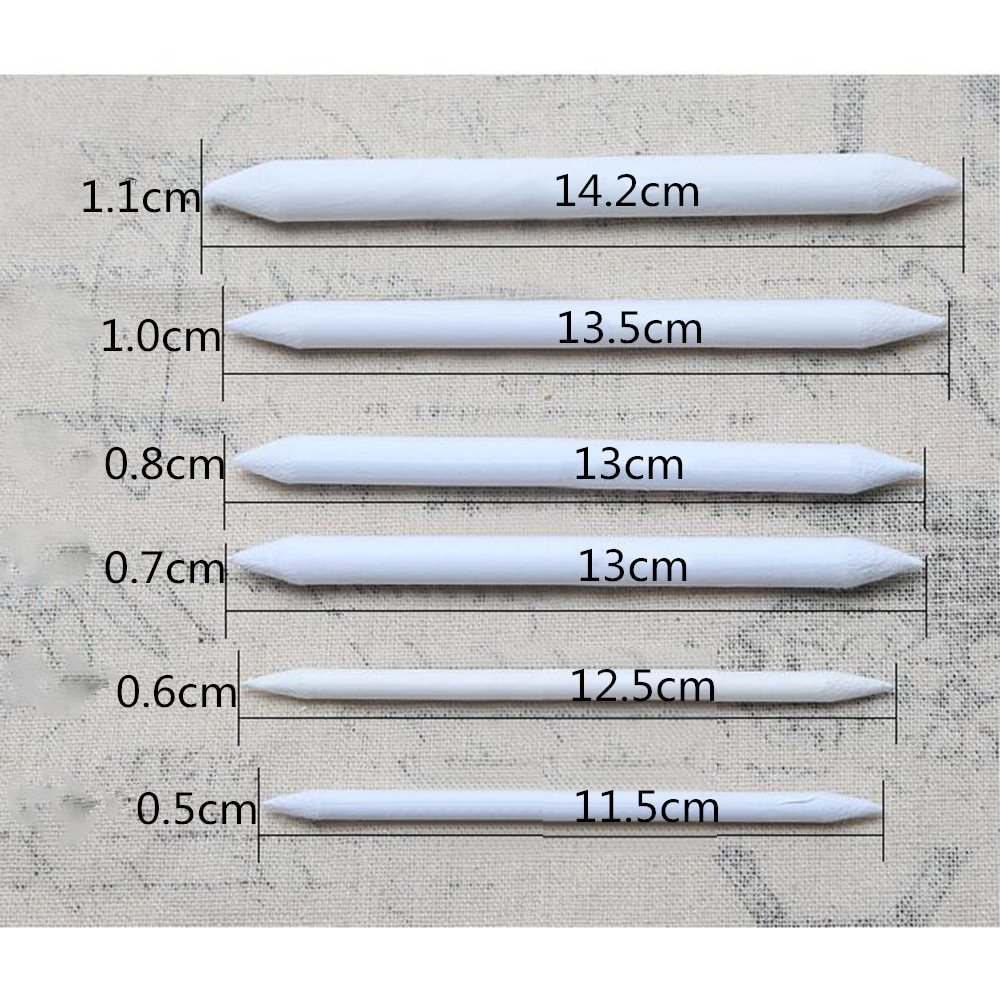 Kit 31 Pièces Estompeurs Dessin - Tortillons Et Outils De Blending Pour Artistes