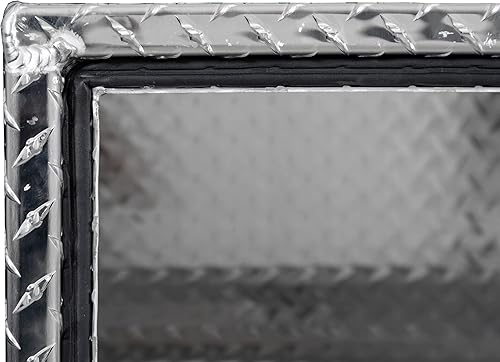 Miniatura 5 de Buyers Products 1705119 - Caja de camión de aluminio diamantado para debajo de la carrocería con pestillo de mango en T, 18 x 24 x 36 pulgadas