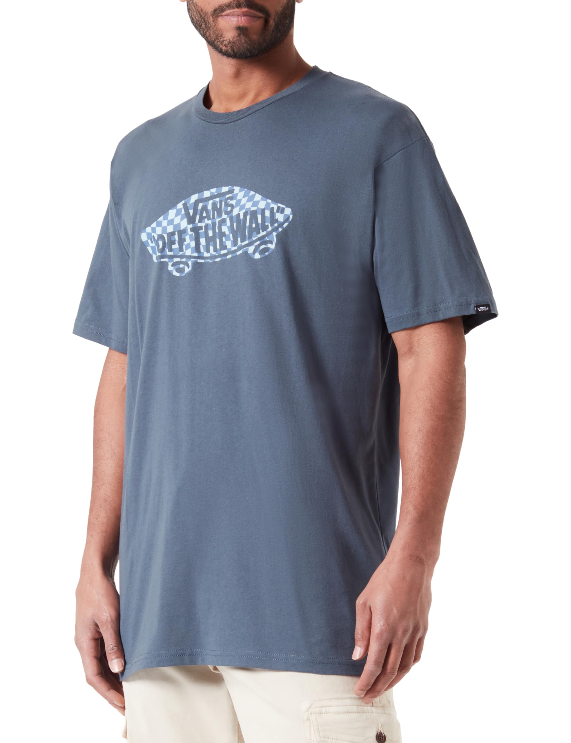 Vans Camiseta A Cuadros con Relleno de Pared Hombre
