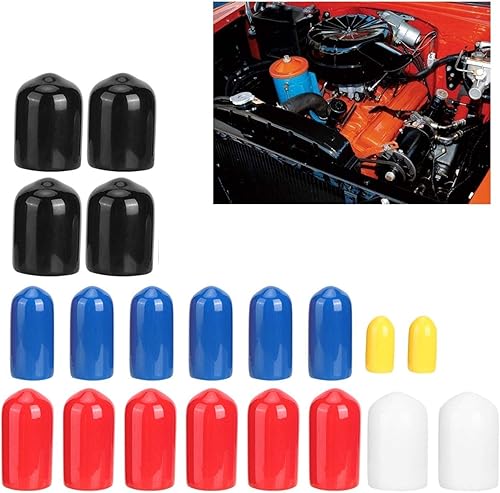 Miniatura 3 de Fydun - 20 tapones de vacío automotrices, surtido de derivación de PVC, línea de carbohidratos automotrices para tapones de vacío de carburador,