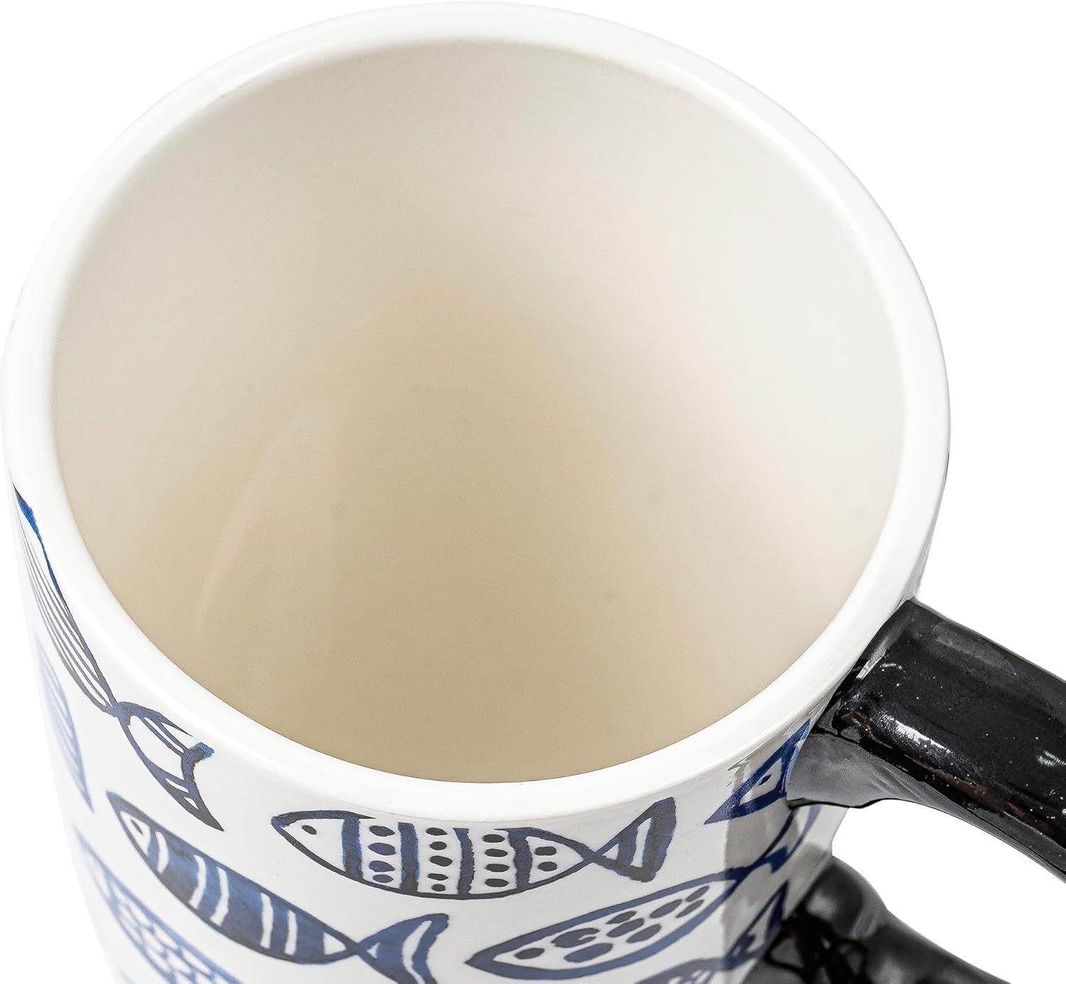 Topadorn 17oz Ceramic Travel Mug with Lid & Handle, Porcelain Coffee Cup with Gift Box, Dishwasher & Microwave Safe, Ideal for Daily Use, Commute & Gifting - Image 9