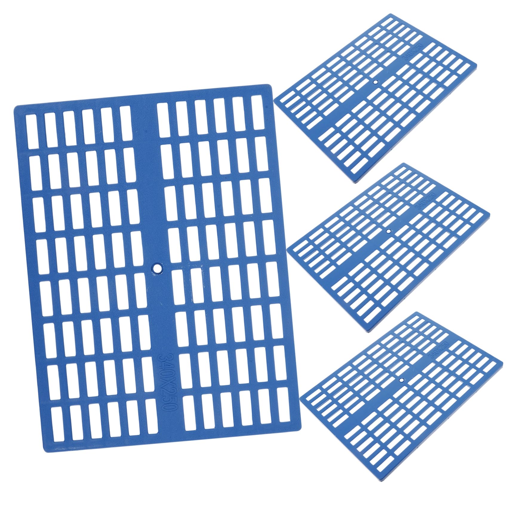 Tapis pour cage à lapin perforé HEMOTON contre les pattes sales des rongeurs