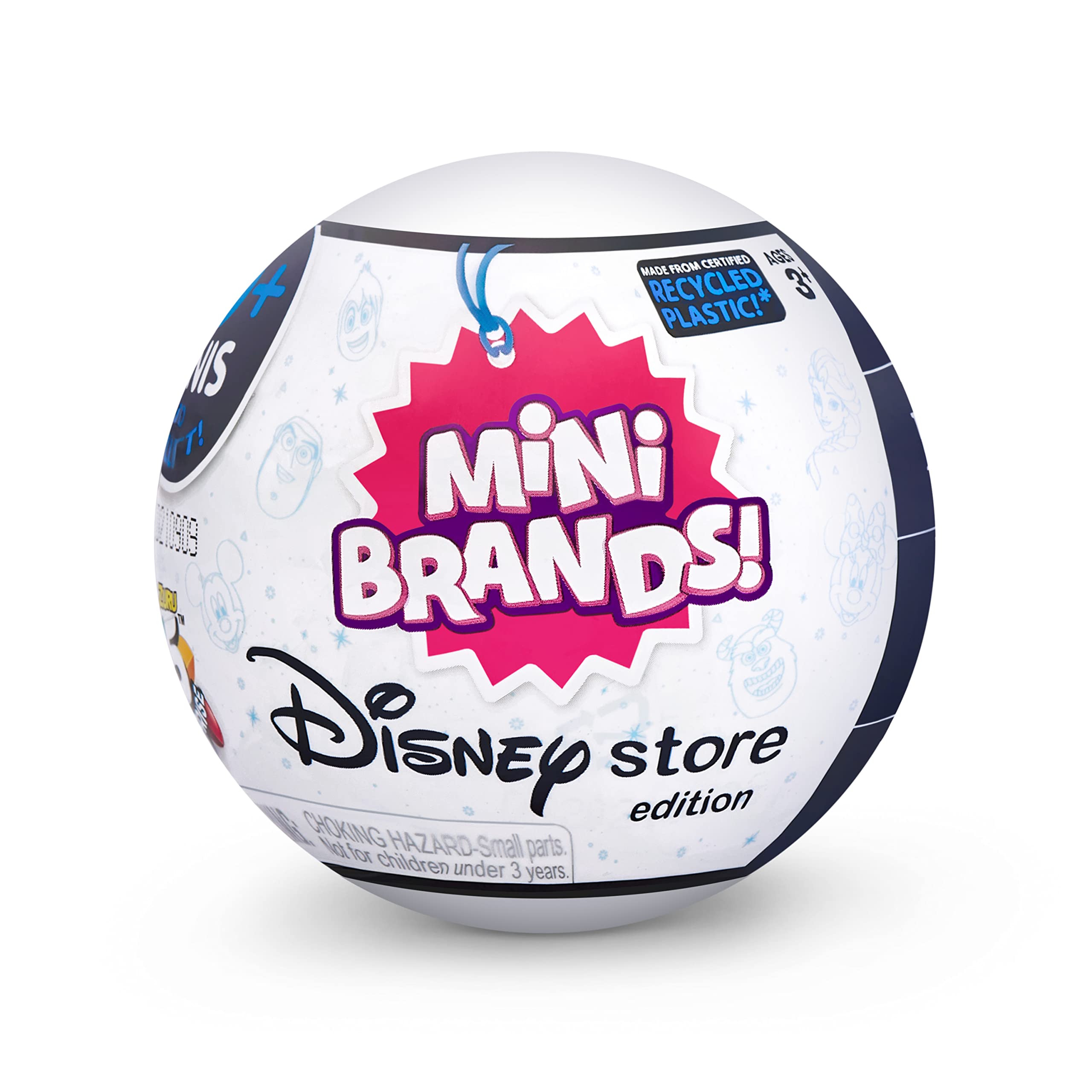 BANDAI - 5 Surprise - Packung mit 5 Disney Mini Brands Kugeln