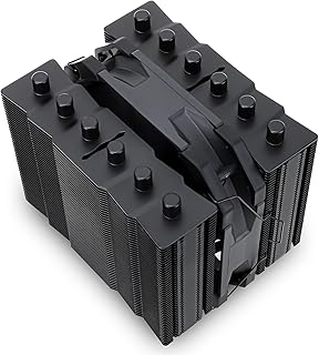 Thermalright Silver Soul 135 Black CPU Cooler, 6 Heat Pipes, 1850RPM High Speed, Dual Towers Heatsink Cooler, 120mm PWM Fan Cooler, for AMD AM4 AM5/Intel 1700/1150/1151/1200/2011(Black)