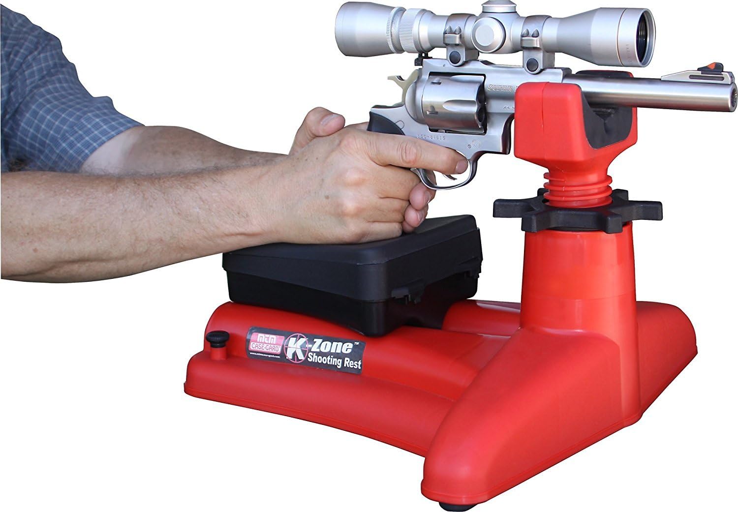 MTM K-Zone Shooting Rest KSR-30 Rifle Pistol Handgun Shooters Rest for Ranges : Rifle Rest : Sports & Outdoors