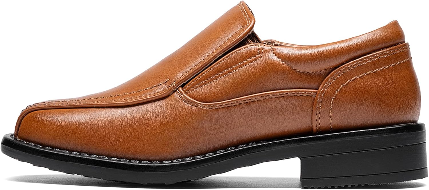 Bruno Marc Boy's Dress Shoes Slip-On Loafer Wedding Shoes - Image 2