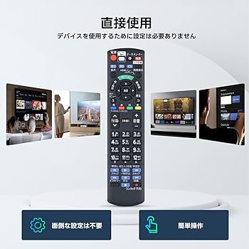 Amazon | テレビリモコン N2QAYB001151 for Panasonic