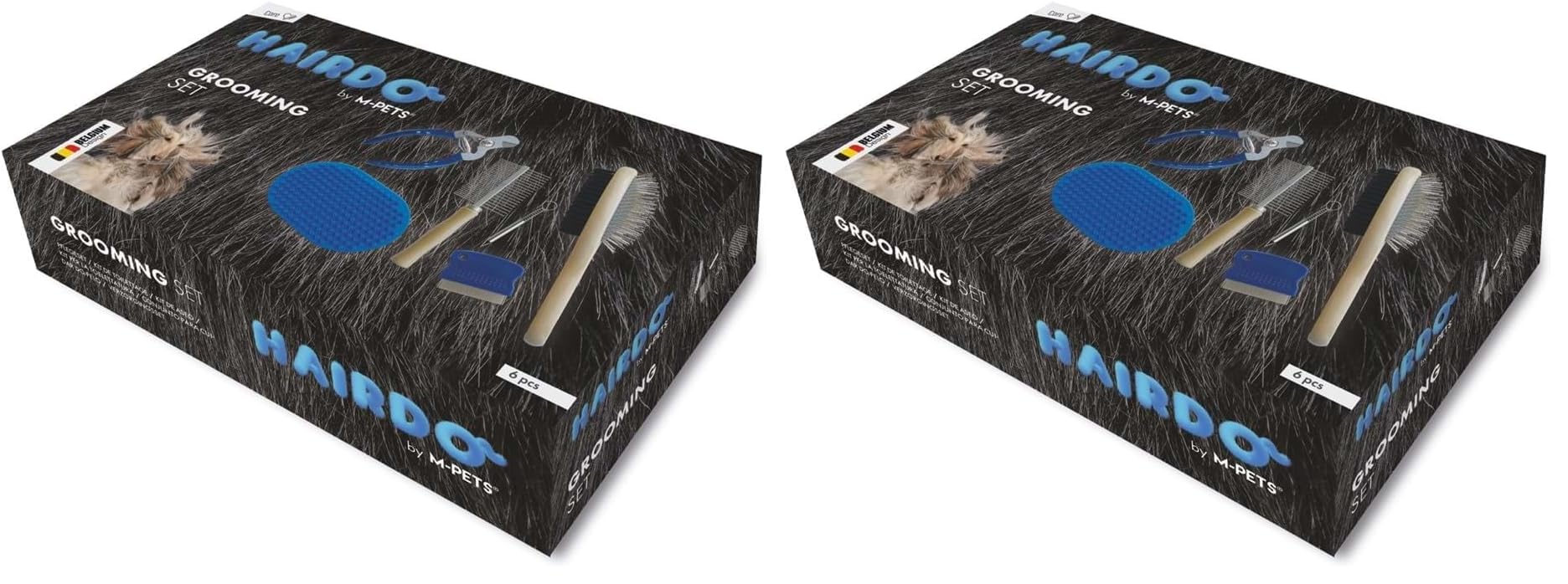M-Pets Hairdo grooming Set Köpekler İçin Bakım Seti 6'li (2 paketi)