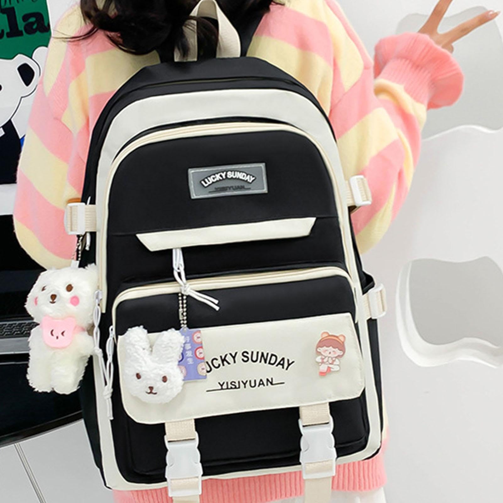 Kit Escolar Juvenil Set Combinado Mochila, Macuto Y Bolso Tote