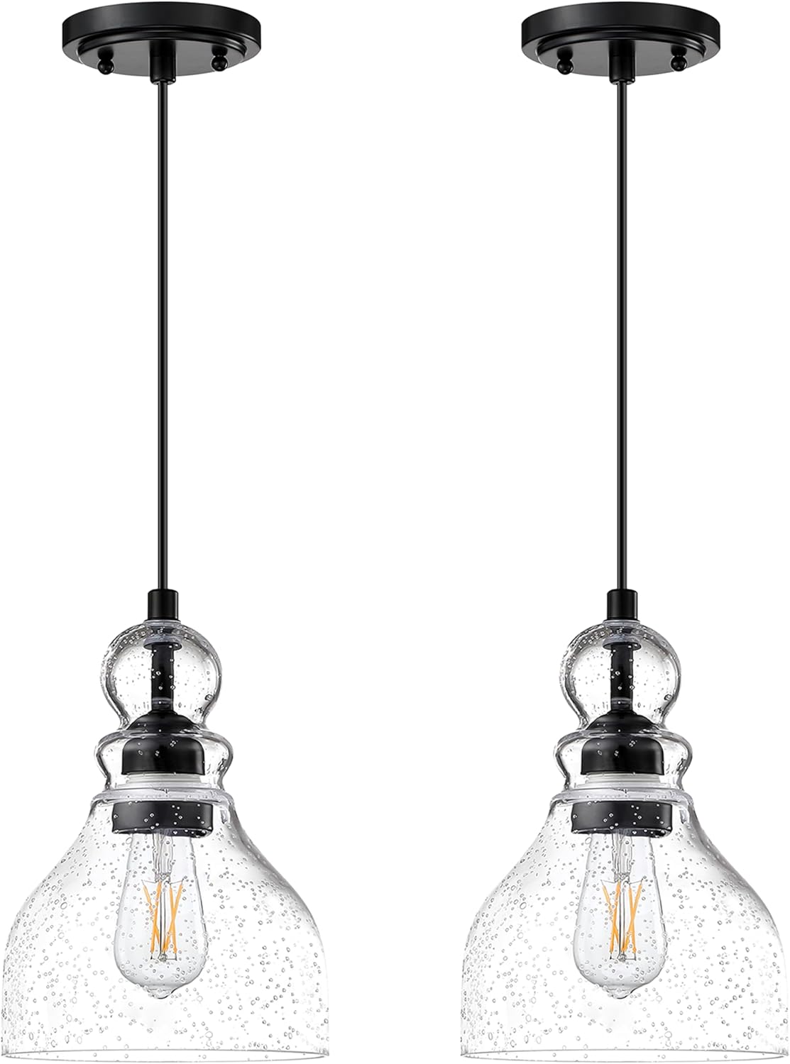 2 Pack 1 Light Pendant Ceiling...