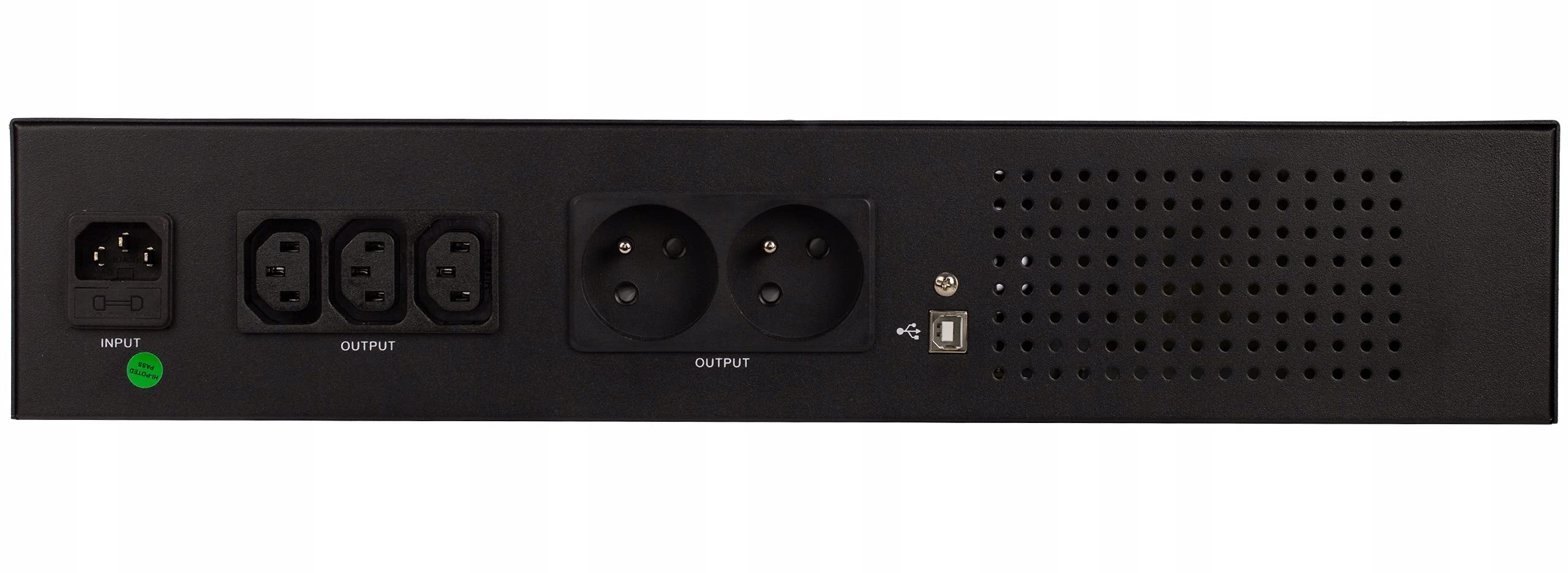 Alimentation sans coupure RACK UPS 1200VA 720W 19" 2U 2x7Ah