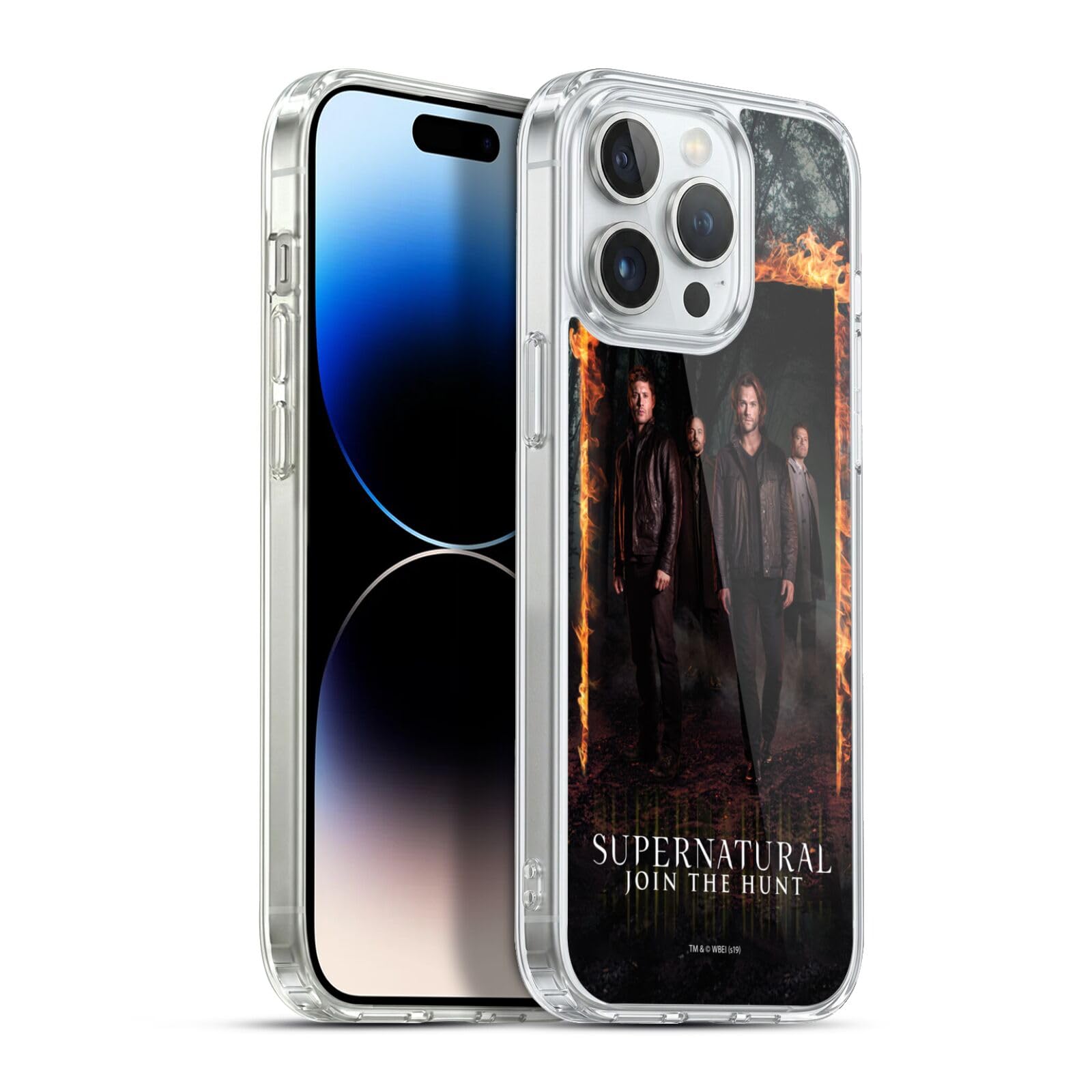 Funda Supernatural Sam Dean Castiel iPhone 13 Pro Max silicona gel 7