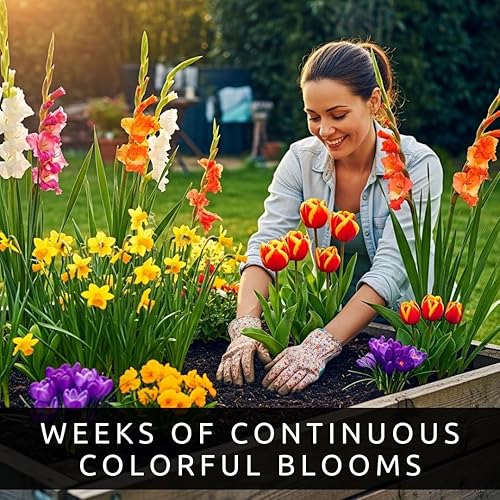 Miniatura 5 de Jardín completo de flores de primavera 50 bombillas frescas Florece durante toda la primavera y el verano Bombilla de flores fácil