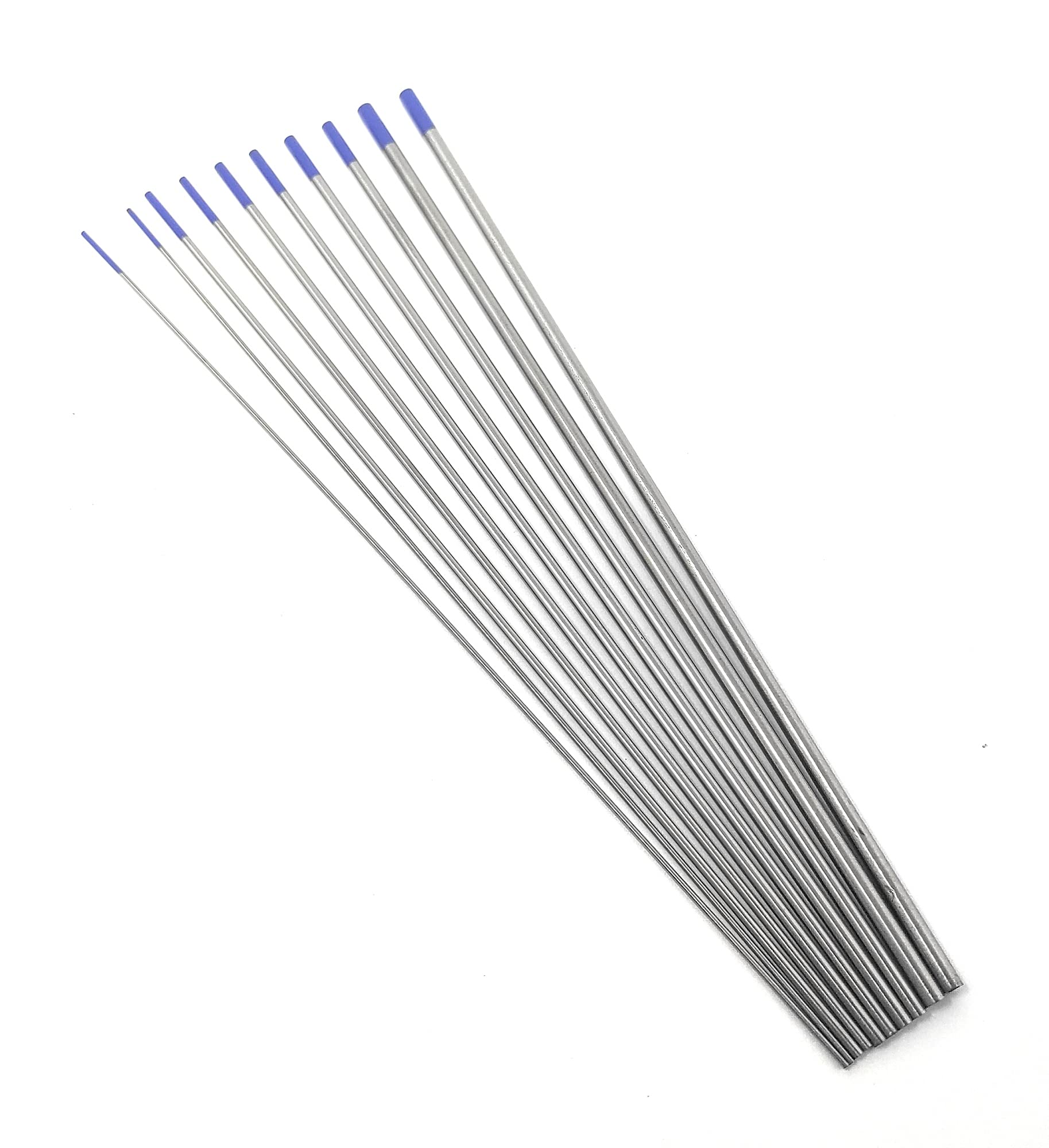Électrodes Tungstène Lanthane 2% - WL20 Bleu - 1.0x175mm - Lot De 10 - Pour Soudage TIG