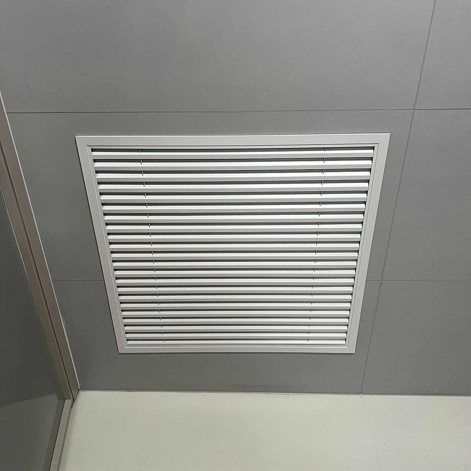 Rejilla De Ventilación para Techo O Pared (Blanca/Gris)