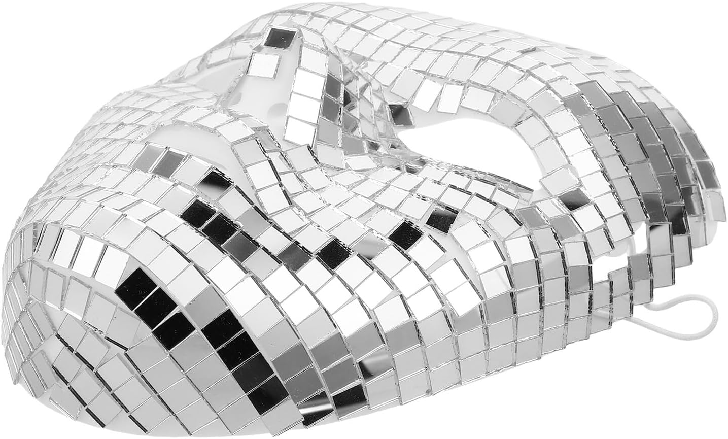 Máscara Disco Ball con Espejos para Mujer miniatura 1
