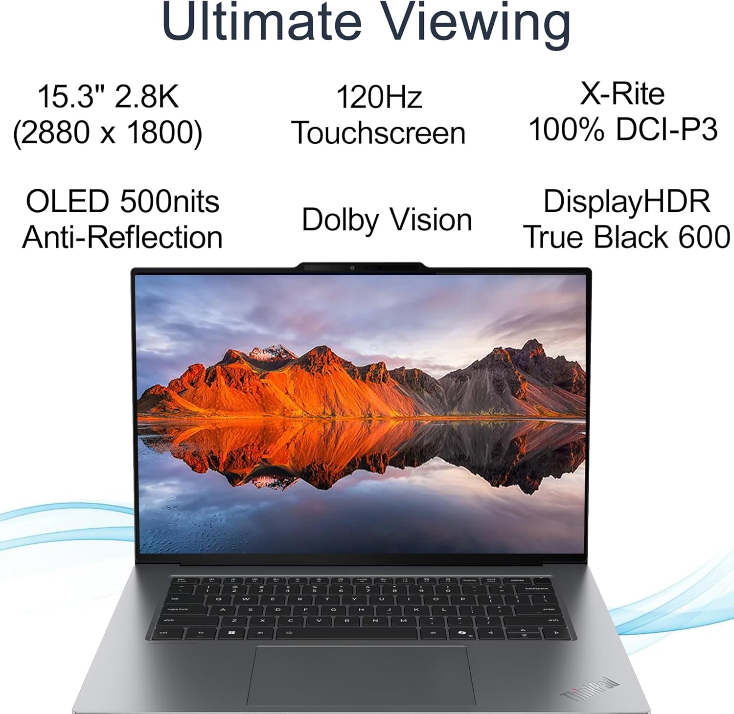 Lenovo ThinkPad X9 15 Aura Edition Business AI Laptop (15.3" 2.8K OLED Touchscreen, Intel Core Ultra 7 258V, 32GB DDR5, 1TB SSD), Ultrathin, Copilot+ PC, Backlit, Win 11 Pro, Grey (Next Gen X1 carbon)