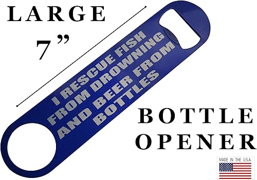 Miniatura 3 de Divertido abrebotellas de pesca, regalo resistente para hombres, papá, padre, marido, rescate de peces