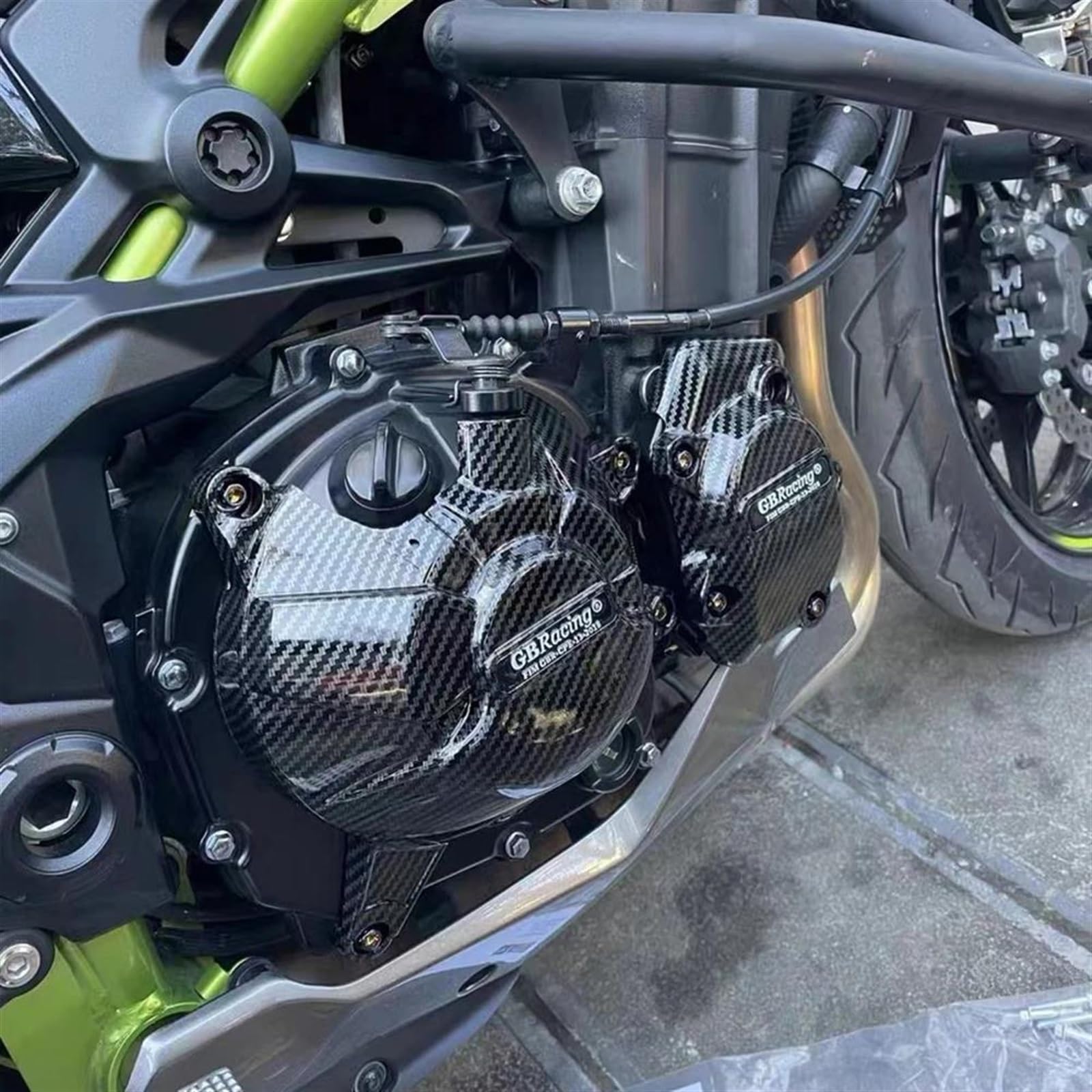 Cubierta Protectora Del Motor Para Kawasaki Z900 2017-2024 Y Z900SE, Resistente A Impactos Y Ligera