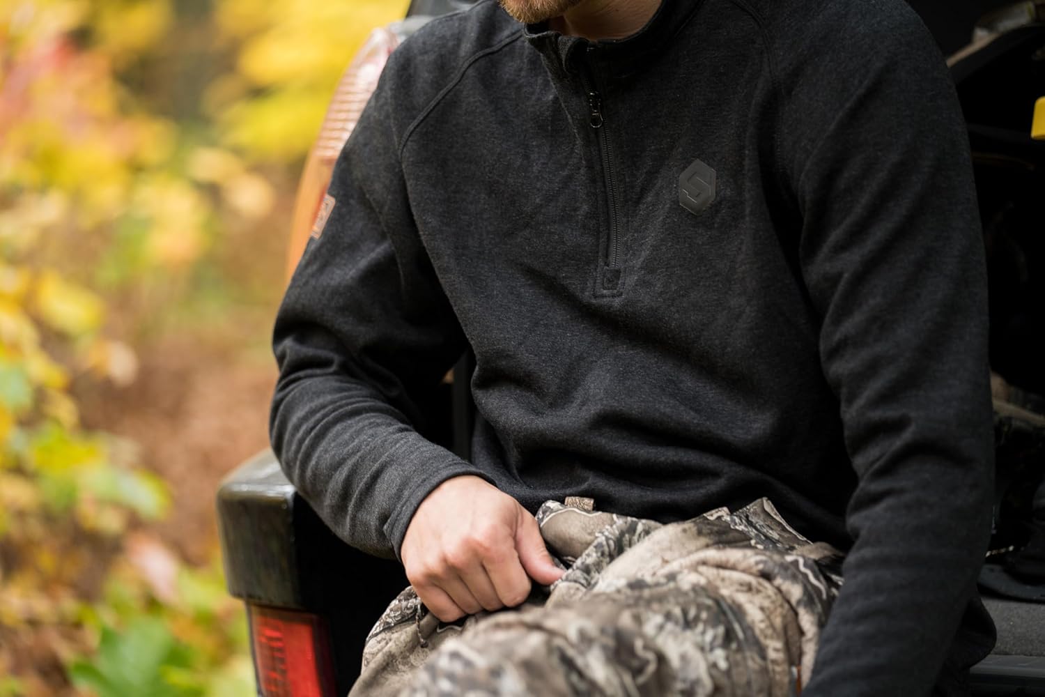 ScentLok Bowhunter Elite:1 Trek Merino Wool Base Layer Thermal Shirt for Men