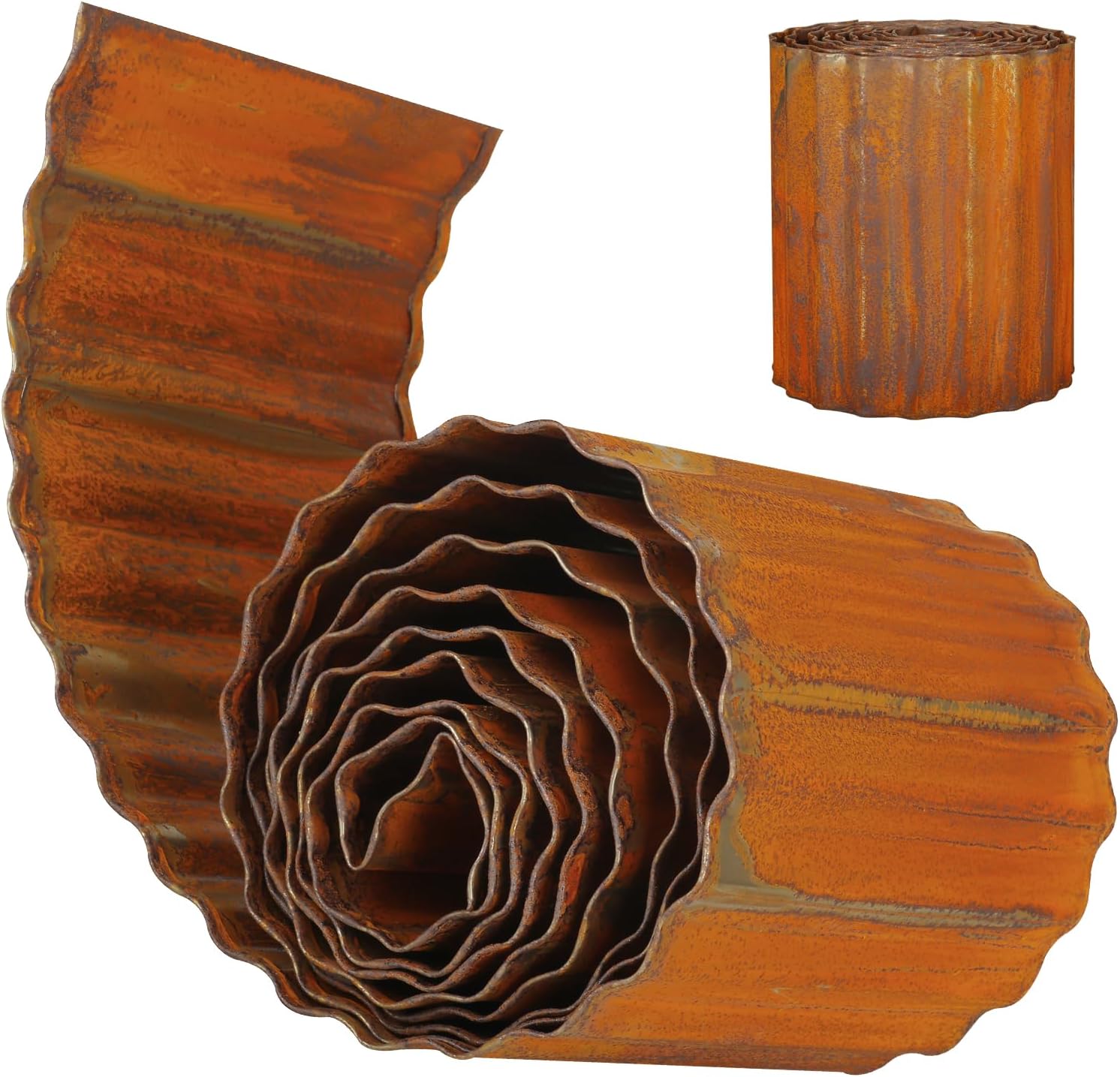 Corrugated Metal Landscape Garden Edging Border