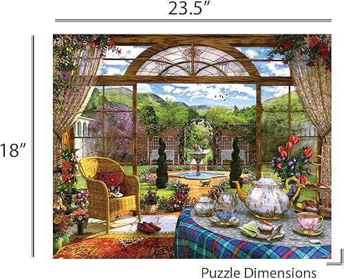 Miniatura 4 de Springbok Rompecabezas de 350 piezas The Conservatory - Fabricado en Estados Unidos