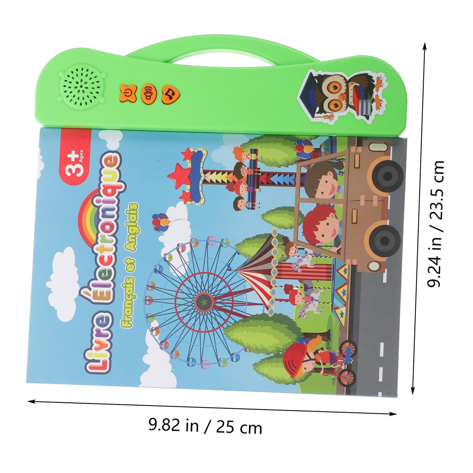 Gioco Educativo Elettronico Sonoro per Sviluppare Abilità di Lettura, Giocattolo in Abs per Scuola Materna e Decorazioni Scuola in Feste di Compleanno
