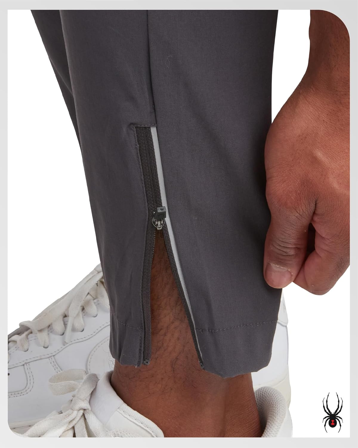 Spyder Mens Work Pants - Lightweight Stretch Athletic Joggers for Men - Moisture Wicking Pants for Work or Casual Golf Wear - Image 4