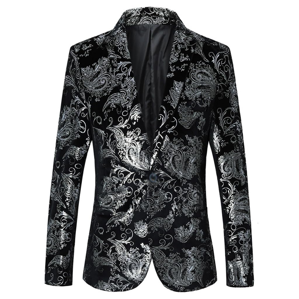 Hauts de costume d'automne dorés coupe fluide veste ample pour silhouette généreuse 3XL