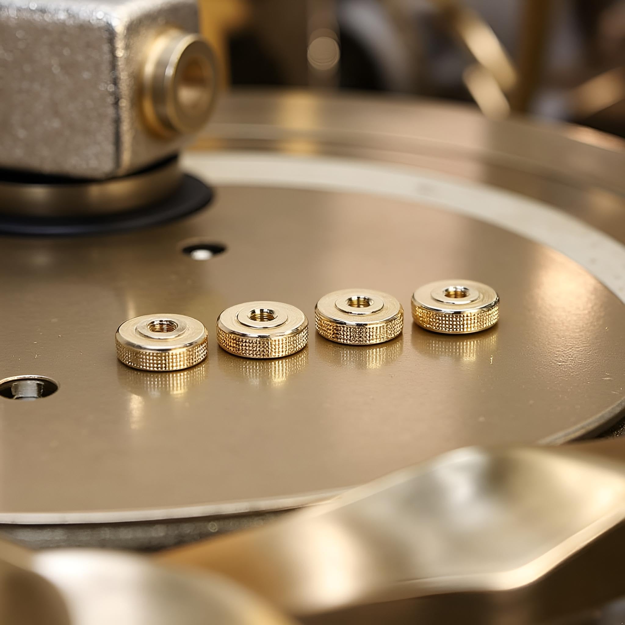 Dado Zigrinato In Alluminio M6 X 5mm - 4 Pezzi, Adattatore Femmina Per Rotelle E Applicazioni Meccaniche - Foto 14