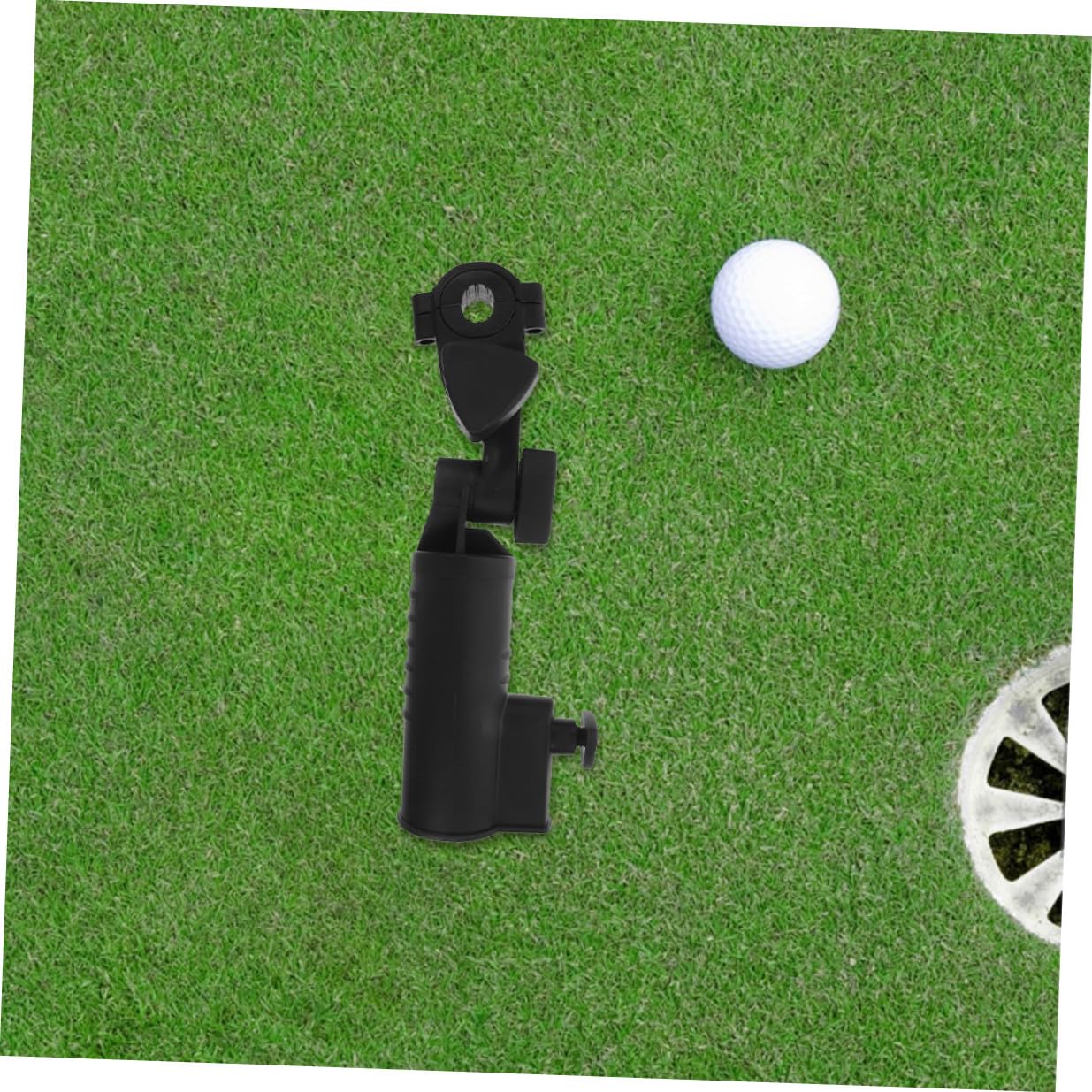VANZACK 2 Piezas Soporte Paraguas para Carrito de Golf Diseño Ajustable Soporte Estable para Carritos de Golf Scooters de Movilidad y Actividades al Aire