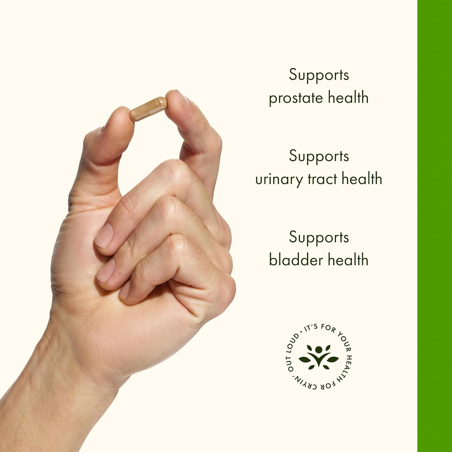 Swanson Pygeum Herbal Supplement for Men Seeking Prostate, Bladder, and Urinary Tract Health Support - 400 mg (120 Capsules, 3 Pack)
