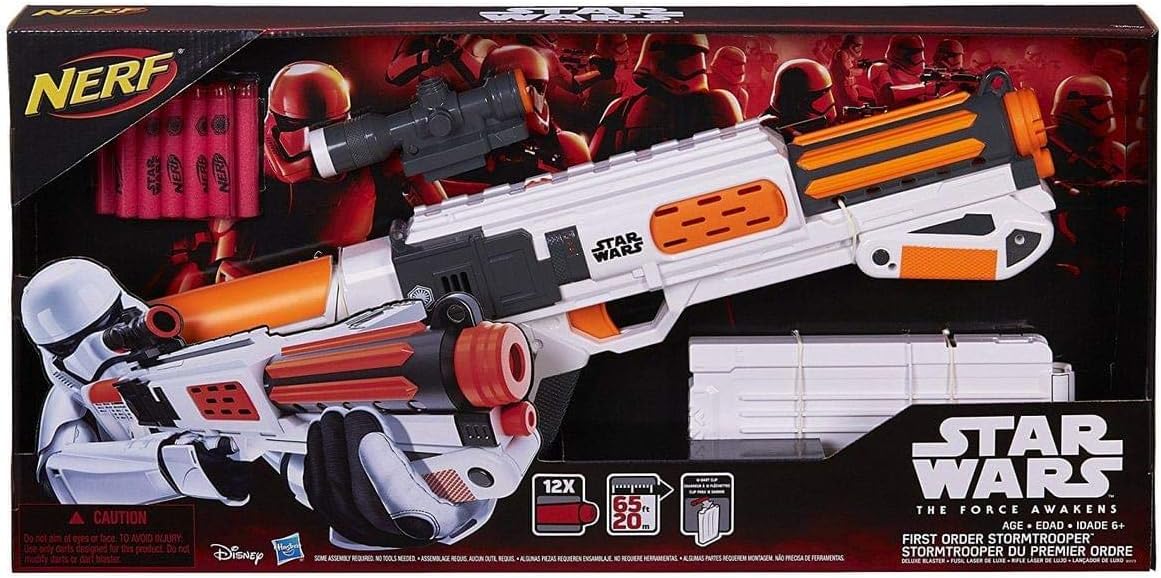 Star Wars Villain Trooper White Class II Blaster